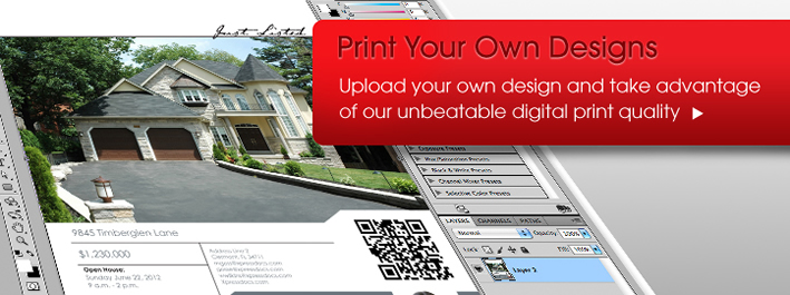 Print Your Own Designs Banner