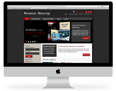 Marketing Revolution Website Thumbnail Image